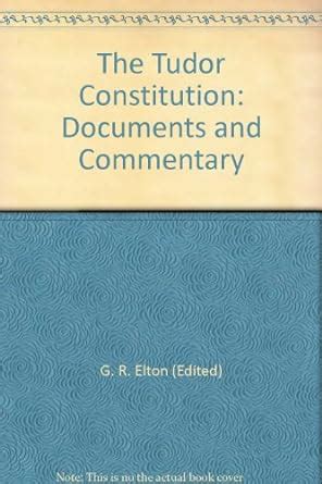 de republica anglorum the tudor constitution documents and commentary